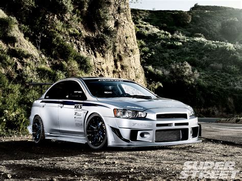 Modified Mitsubishi Lancer Evolution X