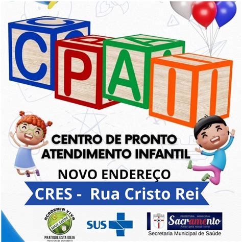 Centro de Pronto Atendimento Infantil em Sacramento está em novo