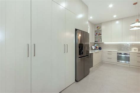 White V Groove Kitchen Lindfield Premier Kitchens