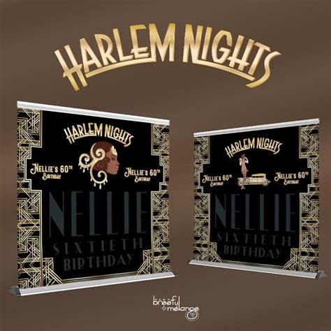 Harlem Nights Sunshine Birthday Backdrop Banner Personalized Etsy