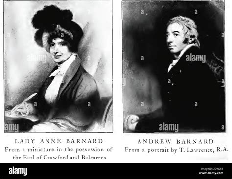 Lady Anne Barnard Cut Out Stock Images And Pictures Alamy