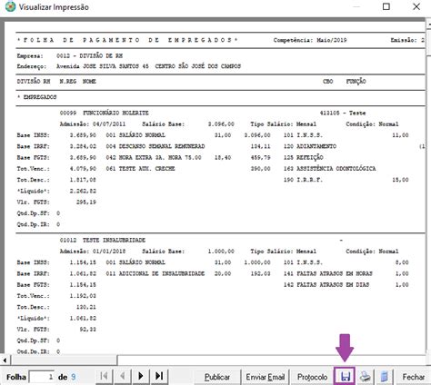 Fp Folha De Pagamento Mensal Como Gerar A Folha De Pagamento Em