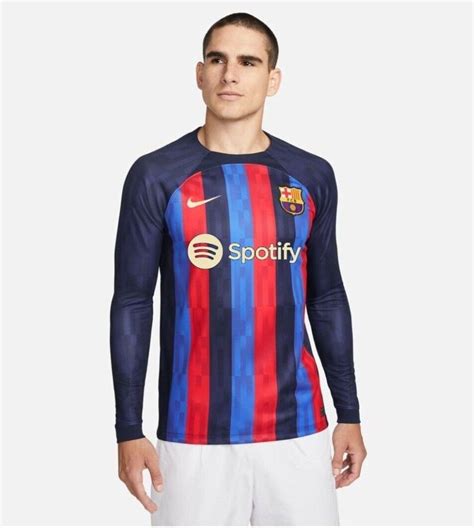 Nike FC Barcelona 2022 23 Home Jersey Foot Kits UK Compare Football