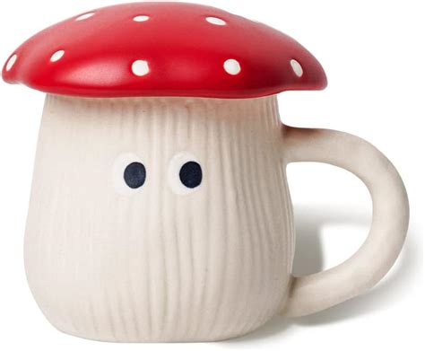 Amazon Avafort Mushroom Lid Ceramic Coffee Mug Mushroom Ceramic