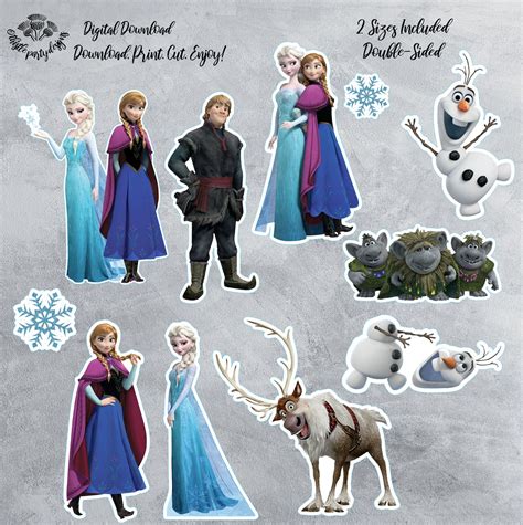 Frozen Cake Topper Free Printable Printable Word Searches