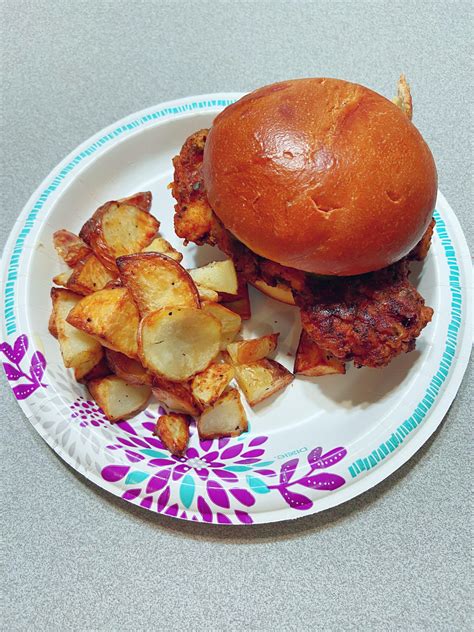 Crispy Cajun Chicken Sandwich R Hellofresh