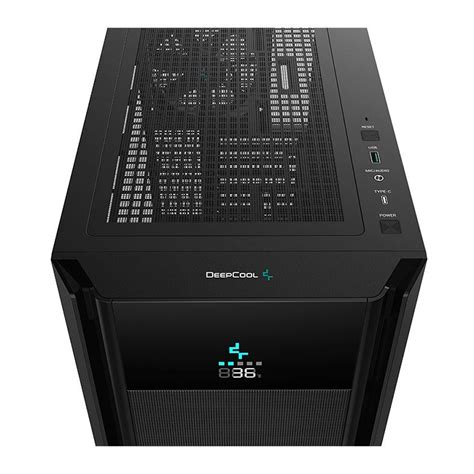 Gabinete Gamer Deepcool CH510 Mesh Digital Mid Tower Lateral De Vidro