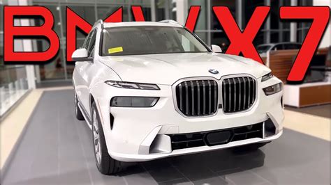 2023 Bmw X7 Xdrive 40i Mineral White Walkaround Youtube