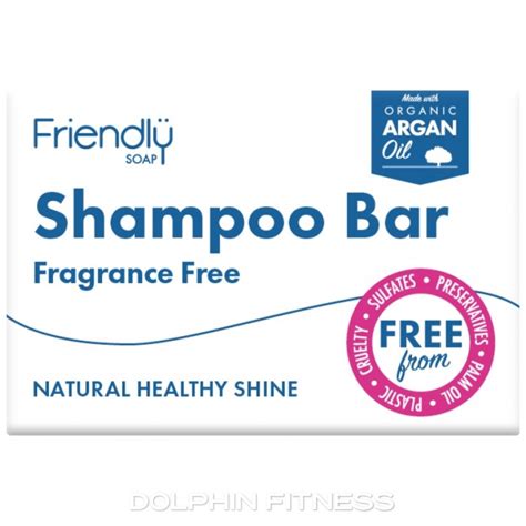 Friendly Soap Fragrance Free Shampoo Bar 1 X 95g