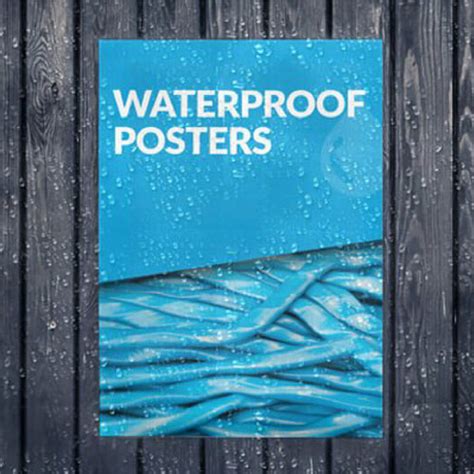 A0 Waterproof Poster Yupo Unique Print