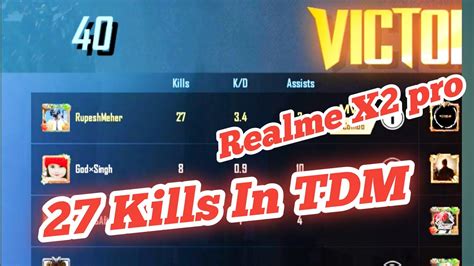 27 Kills In TDM Pro Gameplay Pubg Mobile TDM Gameplay YouTube