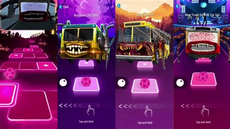 Bus Eater 🆚 Bus Eater 🆚 Bus Eater 🆚 Bus Eater Tiles Hop Edm Rush Part