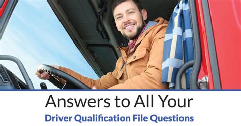 Fmcsa Driver Qualification Files 8 Dqf Requirements Video