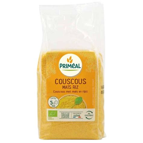 COUSCOUS MAIS RIZ 500G PRIMEAL Acheter Sur EtiketBio Eu