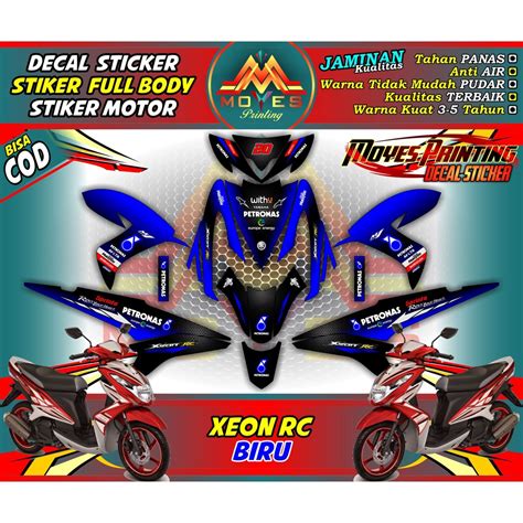 Jual Decal Xeon Gt Fullbody Stiker Variasi Xeon Gt Motif