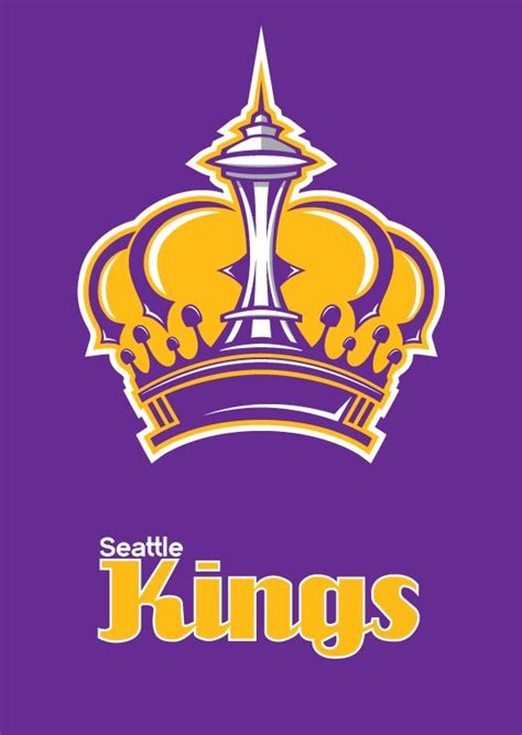 Seattle Kings Sports Logo Seattle Logo Sports Team Logos