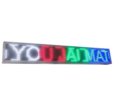 LED Outdoor Sign Board, 20 W at Rs 750/sq ft in Ahmedabad | ID: 26160259688