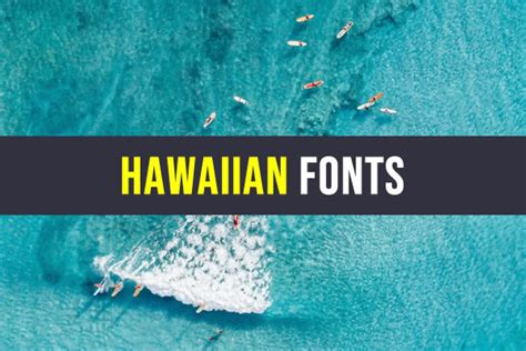 Hawaiian fonts | actionfonts.com