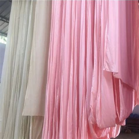 Plain Natural Dyed Organic Cotton Woven Fabric For Dress Gsm