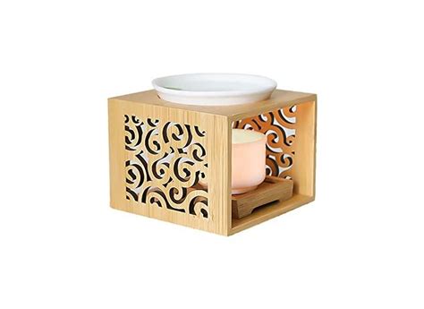 Delicado Rom Ntico Suporte De Vela Tealight Aromaterapia Queimador De