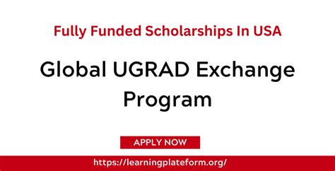 Global Ugrad Exchange Program Fully Funded