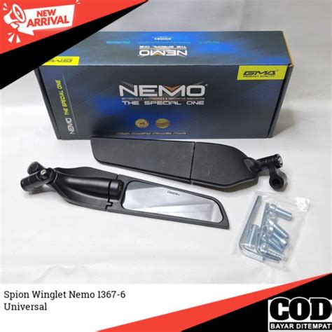 Nemo Winglet Mirror 1367 6 Universal Rizoma ร นกระจกนน Vario PCX