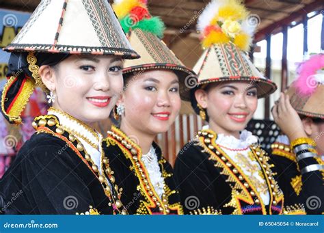 Lovely Ladies From Kadazan Dusun Natives Of Sabah Malaysia Borneo