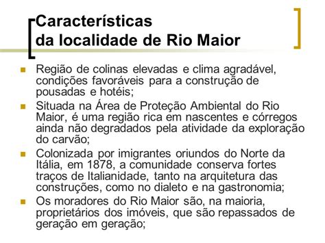 Rea De Prote O Ambiental Do Rio Maior Apa Do Rio Maior Criada Por Lei