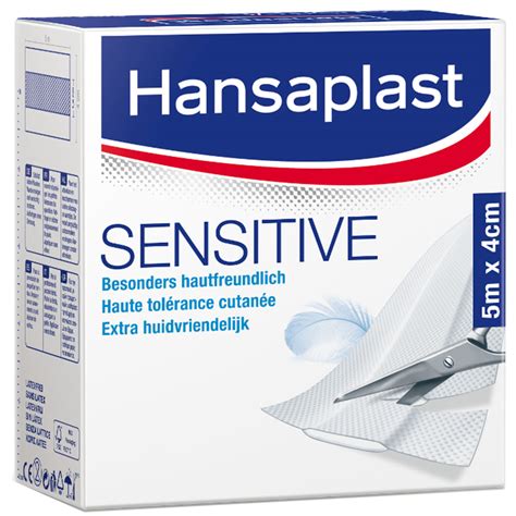 Hansaplast Sensitive Pflaster 5 M X 4 Cm Shop Apotheke