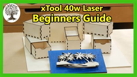 Xtool S W Laser Beginners Cuting Guide Boxes And More Youtube