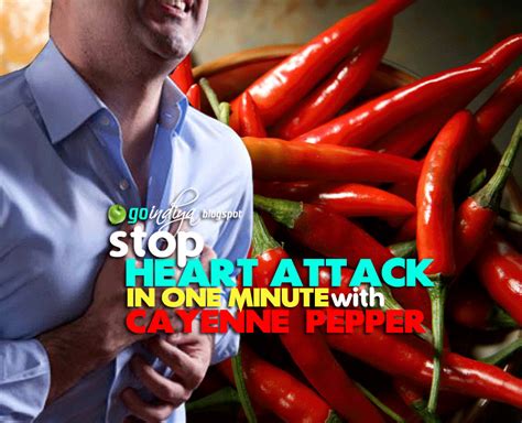 How To Stop A Heart Attack In 1 Minute Cayenne Magic Emergency