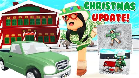 New Bloxburg Christmas Update New Truck Advent Calender And More