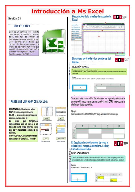 S1 1 Introducción a Excel Informática para los negocios