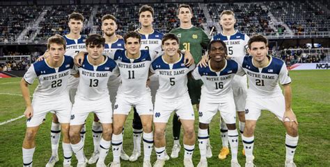 Notre Dame Men S Soccer Playing For National Title Tonight