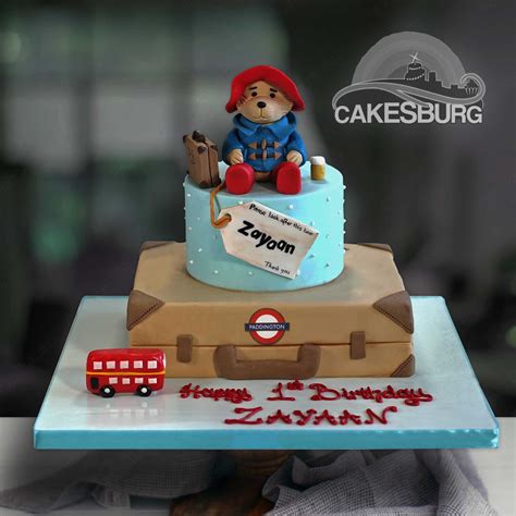 Edible Fondant Paddington Bear Cake Topper Etsy Uk