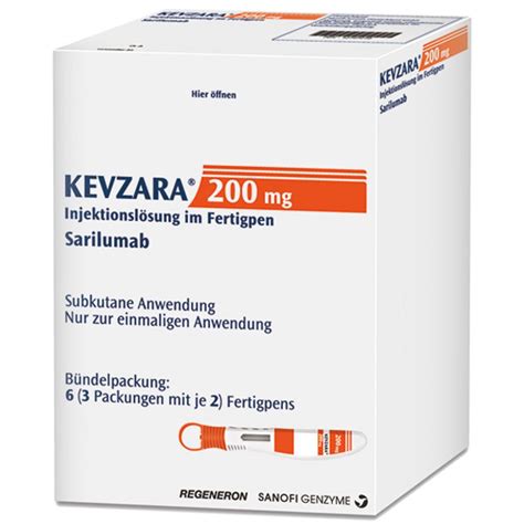 Kevzara Mg St Mit Dem E Rezept Kaufen Shop Apotheke