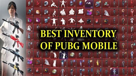 Most Expensive Inventory Video Of Pubg Star Atif Yt Pubg Mobile Youtube