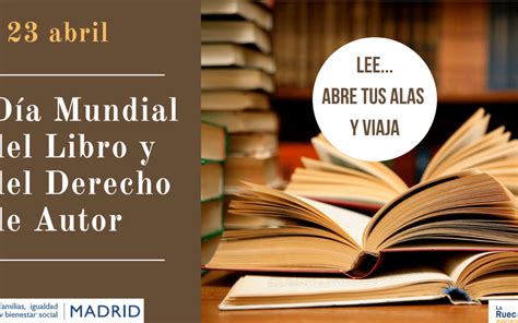 23 De Abril Día Internacional Del Libro Y Del Derecho De Autor