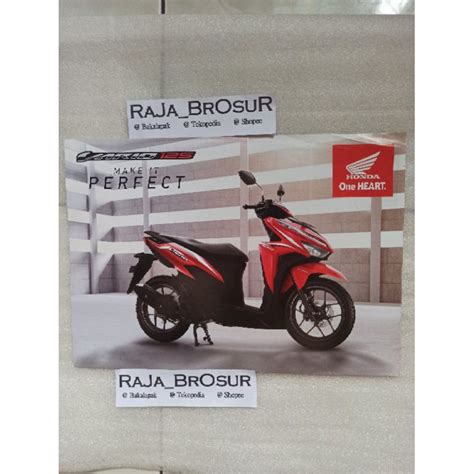 Jual Poster Brosur Honda Vario Shopee Indonesia