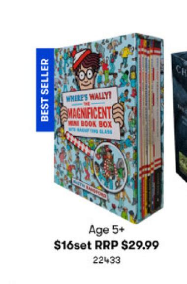 Where S Wally The Magnificent Mini Book Box Offer At Big W