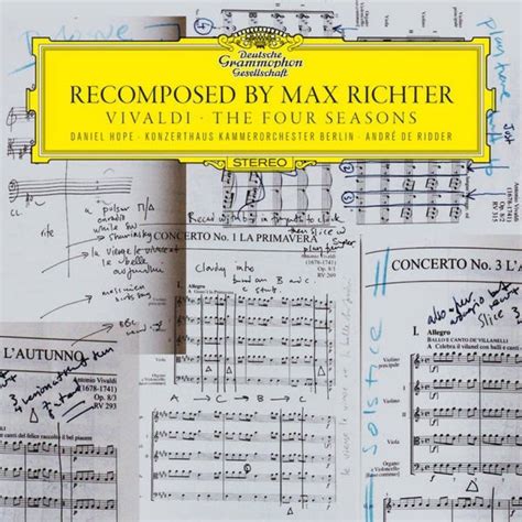 Recomposed By Max Richter Vivaldi The Four Seasons Album Acquista