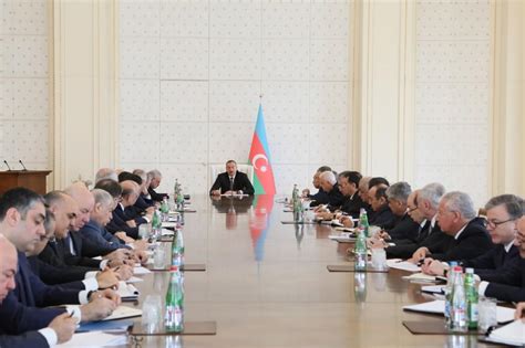 President Aliyev Osce Mg Must Increase Pressure On Armenia`s Policy Of