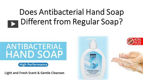 Ppt Does Antibacterial Hand Soap Different From Regular Soap Powerpoint Presentation Free