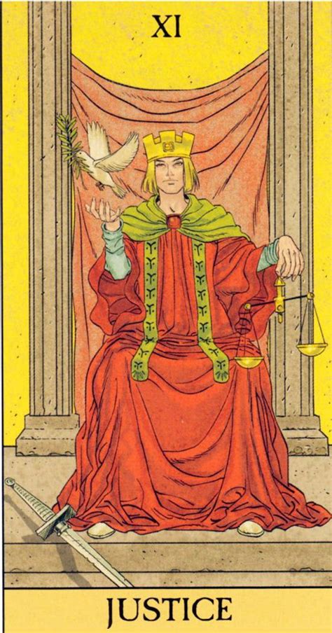 XI Justice Before Tarot Simona Rosi Eon With P Alligo C Kenner