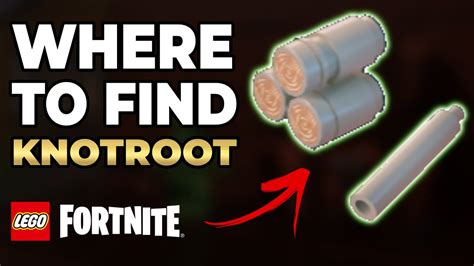 Where To Find Knotroot In Lego Fortnite Youtube