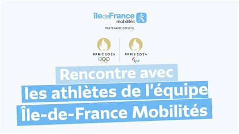 Présentation de l équipe d athlètes Île de France Mobilités YouTube