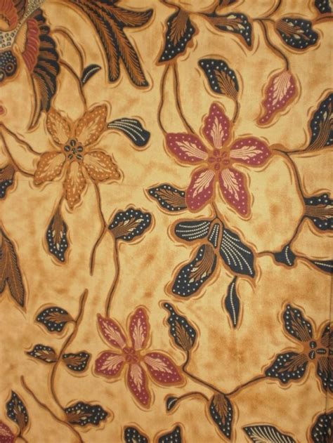 Corak Batik Yang Menggambarkan Flora Dan Fauna Jual Kain Batik Tulis