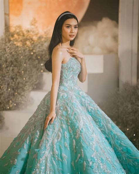 Francine Diaz For Her Th Birthday Celebration Ethereal Dress