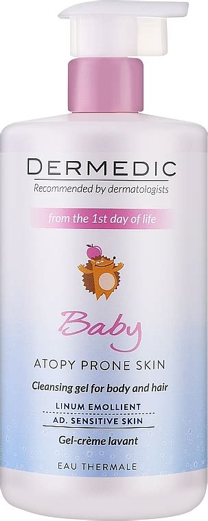 Dermedic Emollient Linum Baby Head Body Care Cream Gel Makeup Uk