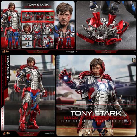 Jual Hot Toys Iron Man Mark V Tony Stark Suit Up Deluxe Misb Mms